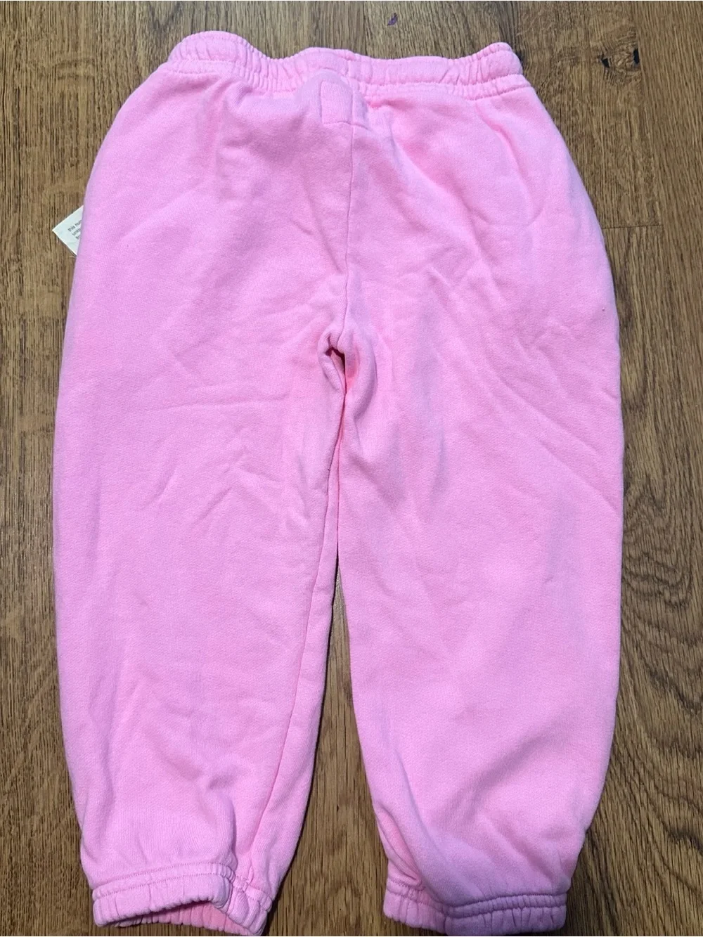 Nununu World Pink Fleece Jogger sweat Pants size 4-5 NWT KID GIRL